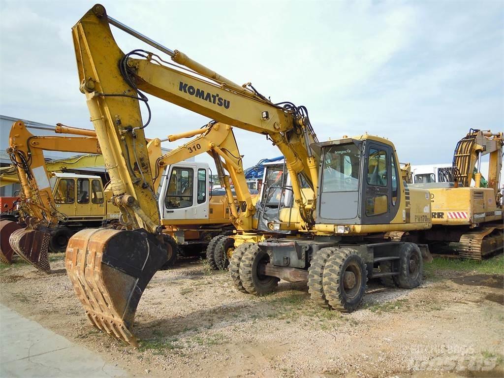 Komatsu PW170ES-6K Колісні екскаватори