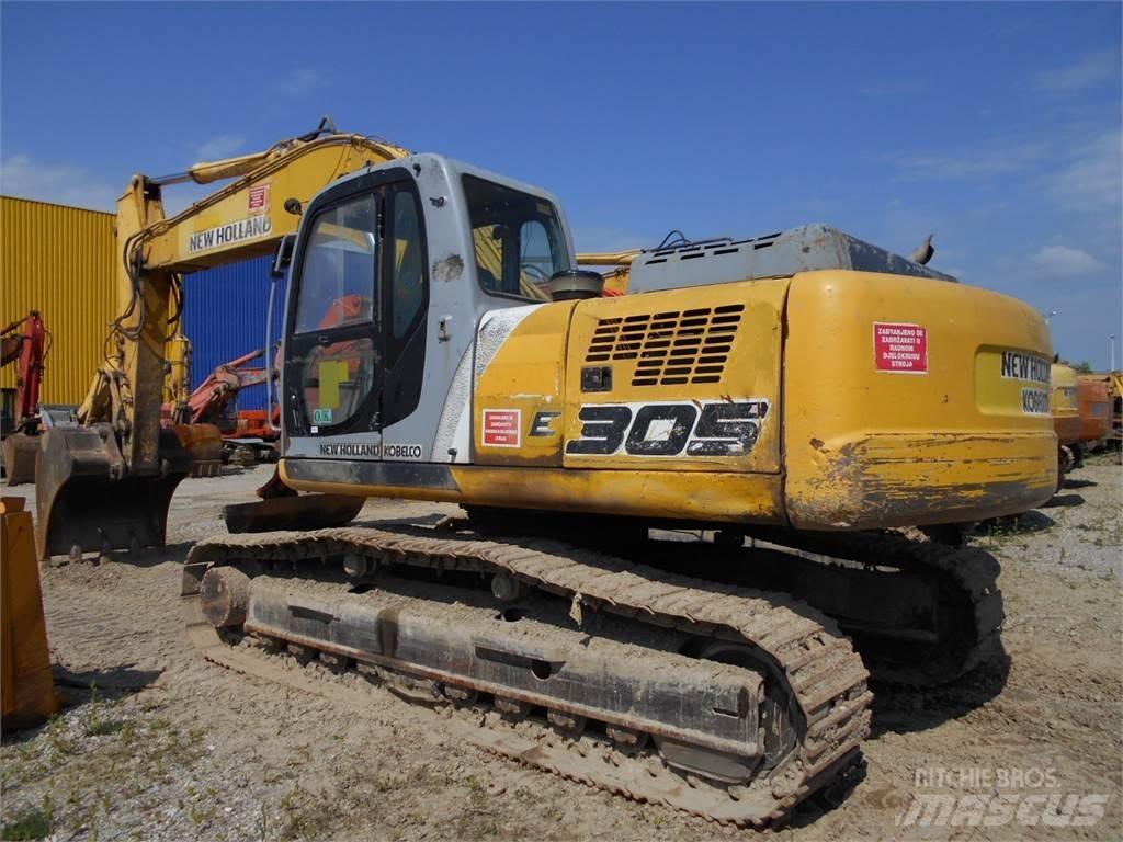 New Holland E 305EL Гусеничні екскаватори