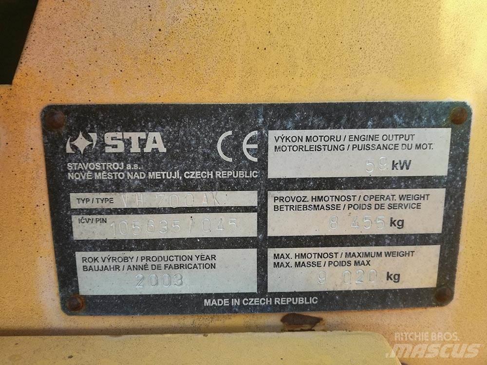 Stavostroj STA VH 700 AK Котки тротуарні