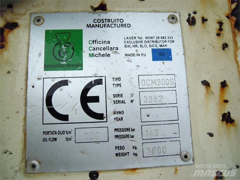 Terex OCM 300S Гідравлічні пальові молоти
