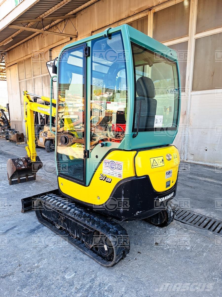 Yanmar SV18 Міні-екскаватори < 7т