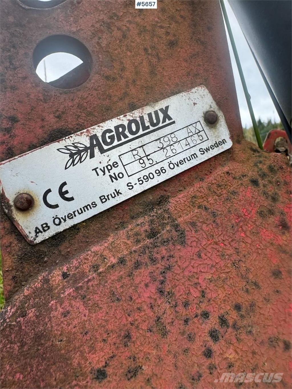 Agrolux RT398X Інші землеоброблювальні машини і додаткове обладнання