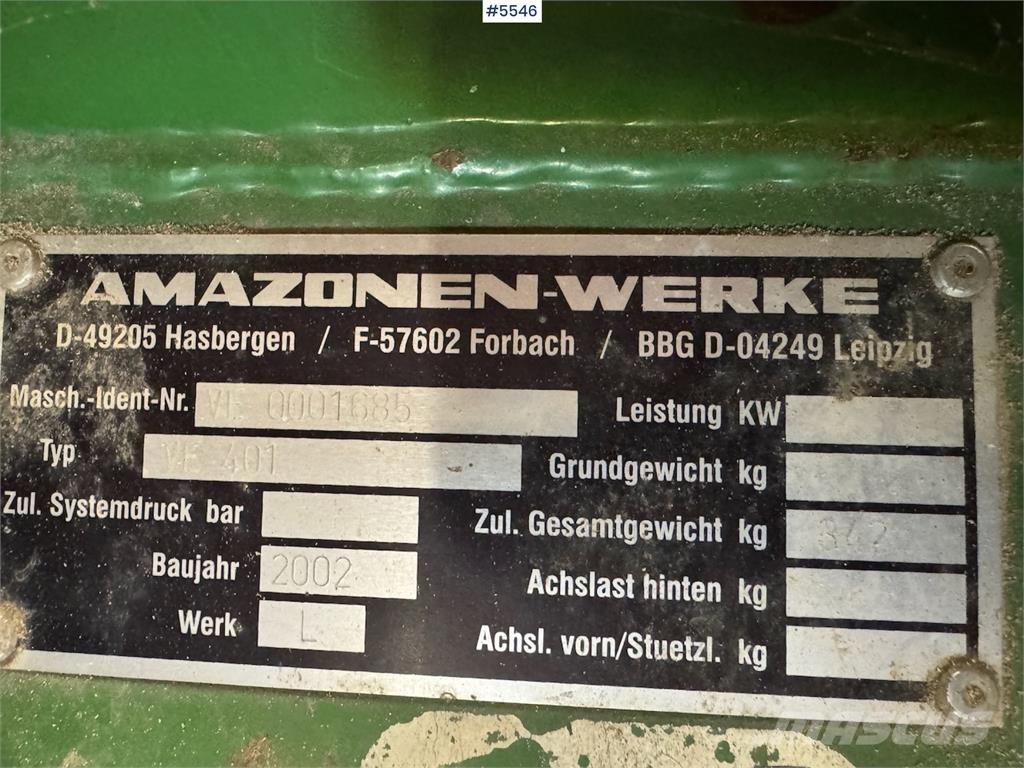 Amazone VE 401 Сівалки
