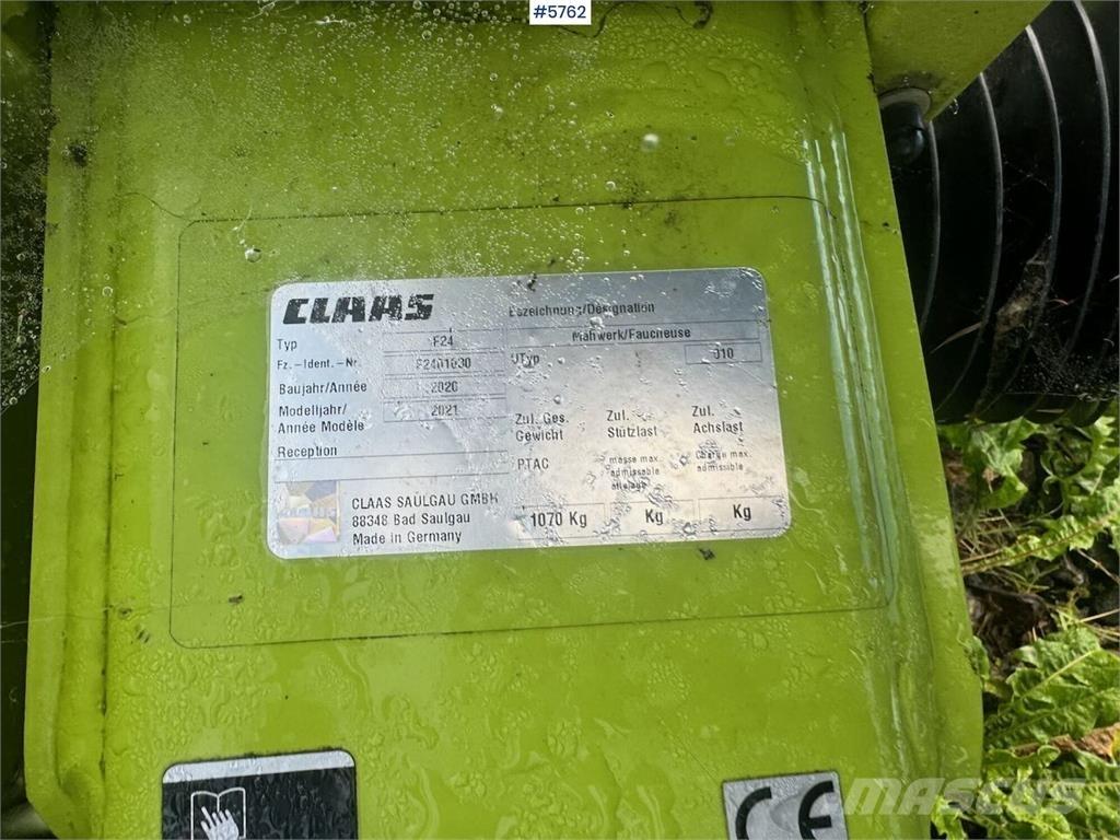 CLAAS Disco 280C Інше збиральне обладнання