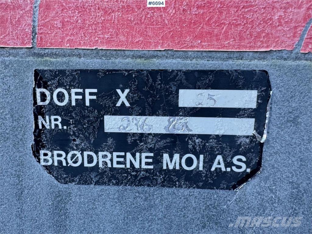  DOFF X25 Сівалки