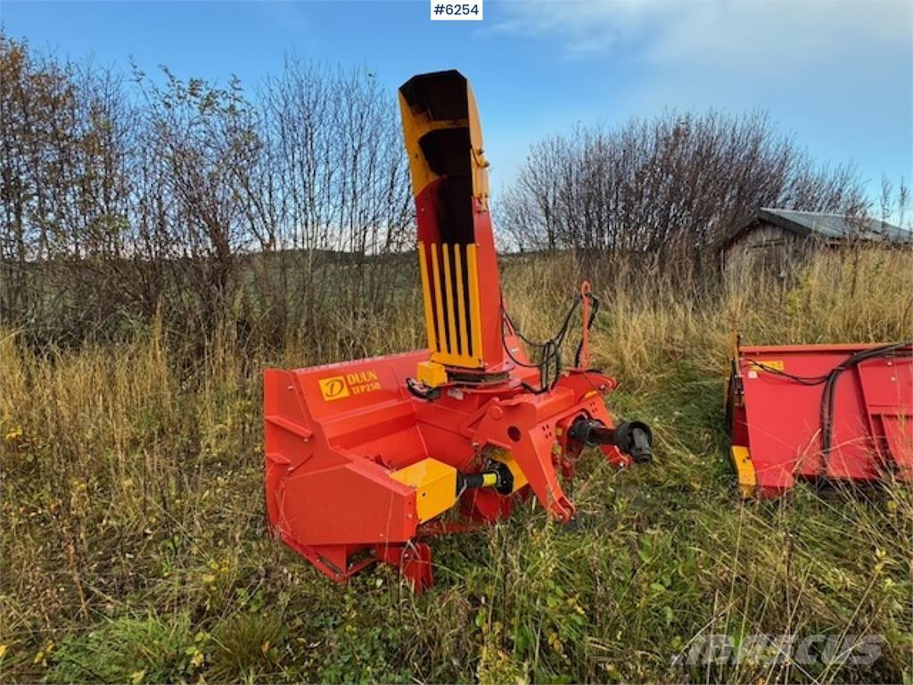 Duun TFP250 Снігоочищувальні ножі та плуги