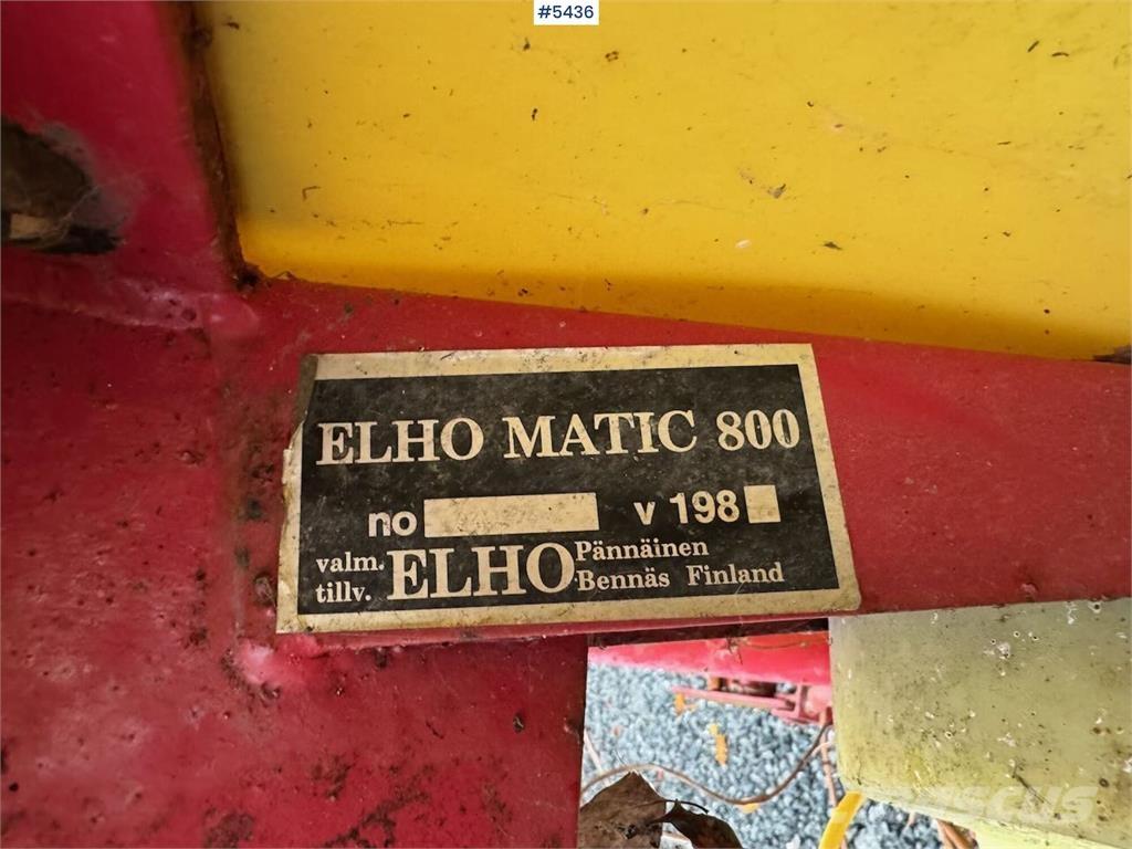 Elho Matic 800 Сівалки