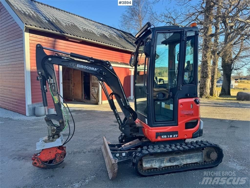 Euromach ES18ZT Гусеничні екскаватори