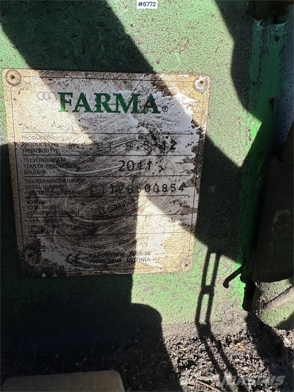 Farma CT 8,5 - 12 Лісовози