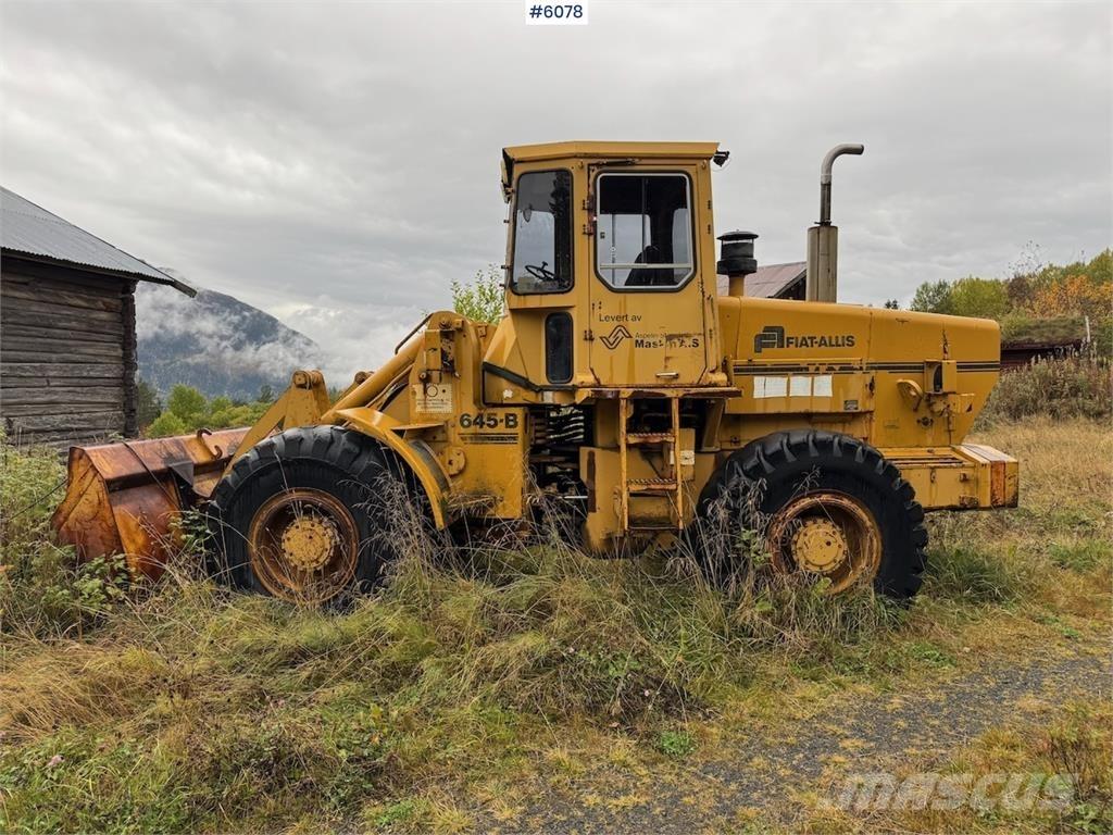 Fiat Allis 645-B Фронтальні навантажувачі
