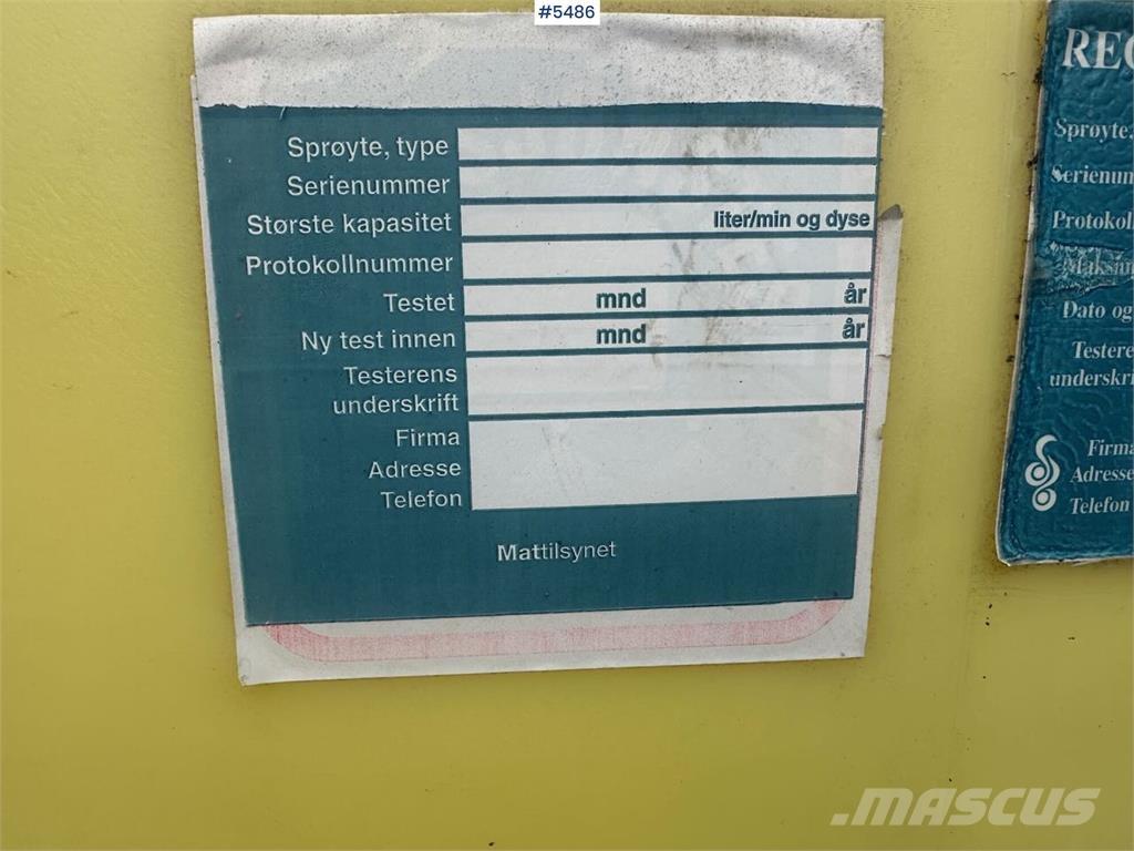 Hardi 400 Причіпні обприскувачі