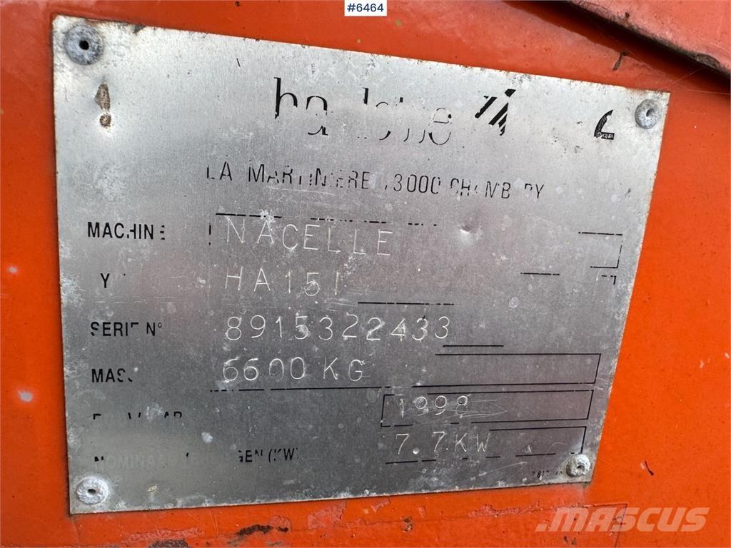 Haulotte HA 15 I Інші підйомники і платформи