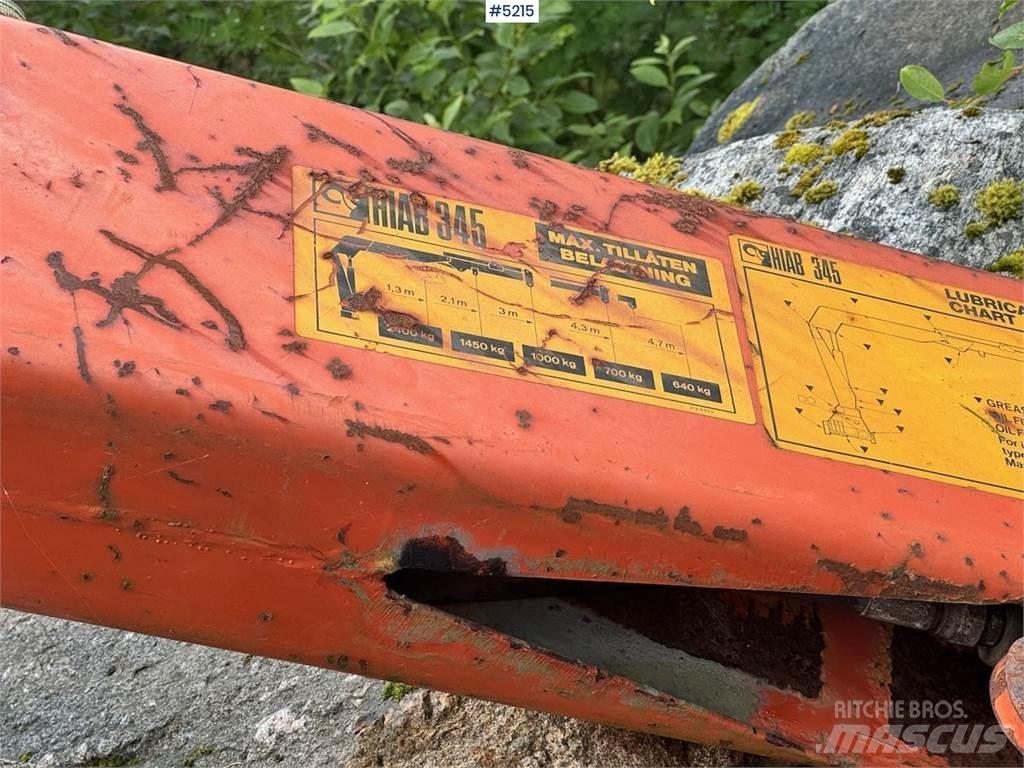 Hiab 345 Інше обладнання