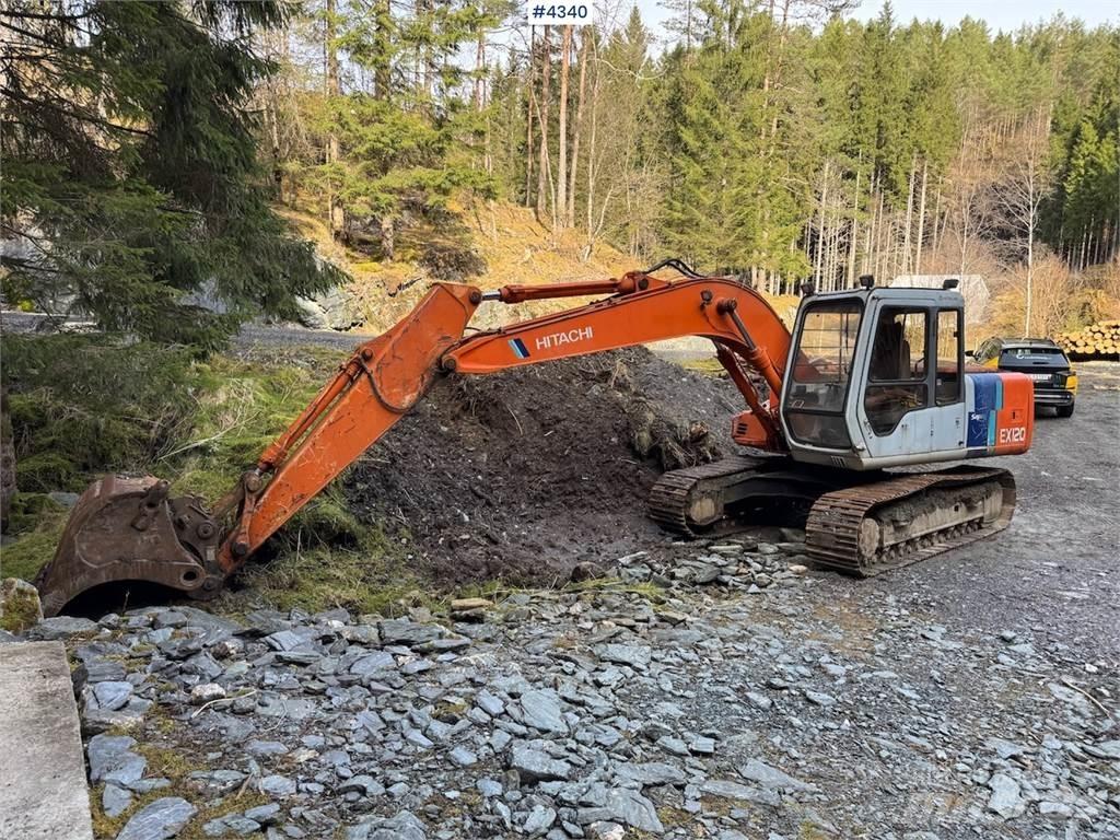 Hitachi EX120-2 Гусеничні екскаватори