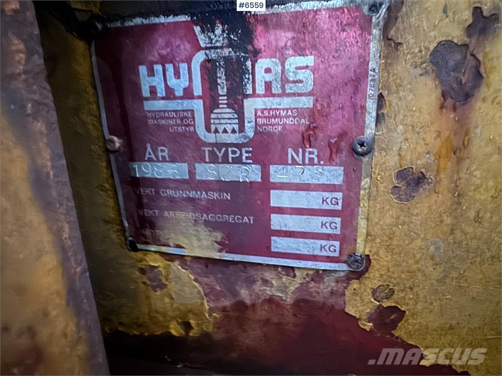 Hymas 82R Гусеничні екскаватори