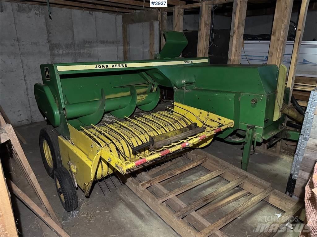 John Deere 332 A Інше збиральне обладнання