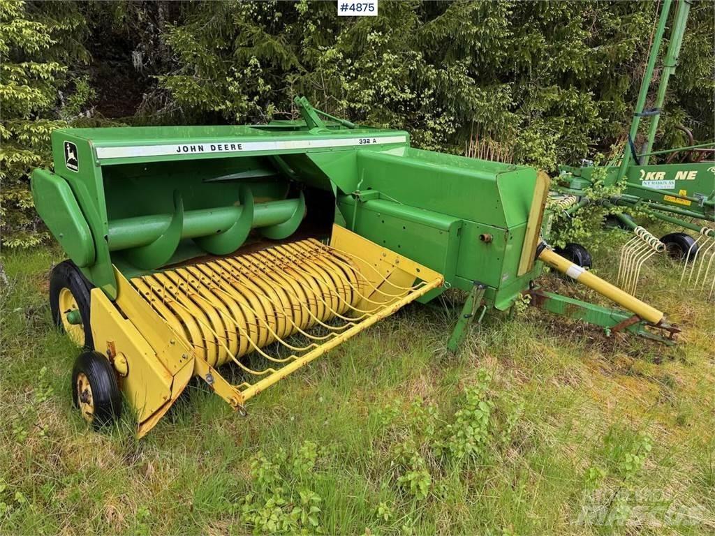 John Deere 332 A Інше збиральне обладнання