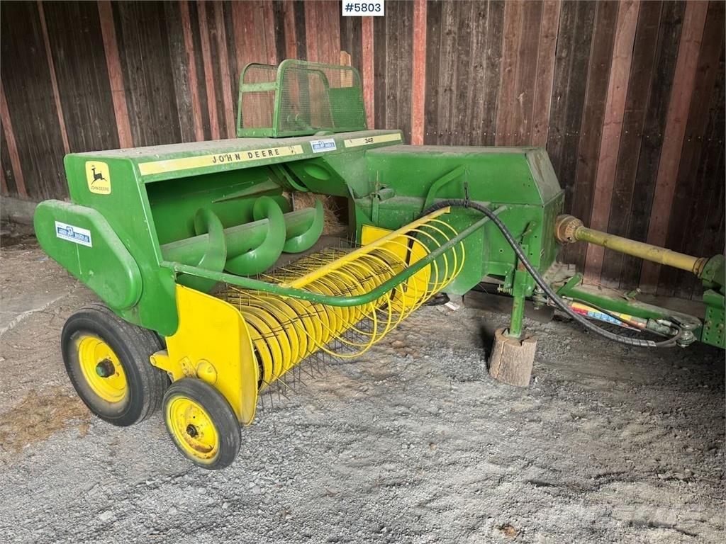 John Deere 342 Інше збиральне обладнання