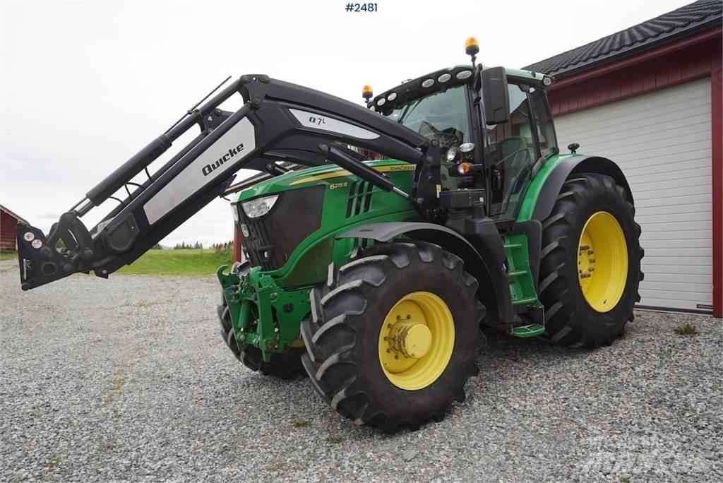 John Deere 6215R Трактори