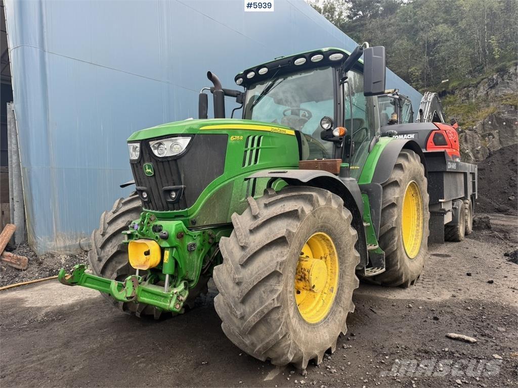 John Deere 6215R Трактори