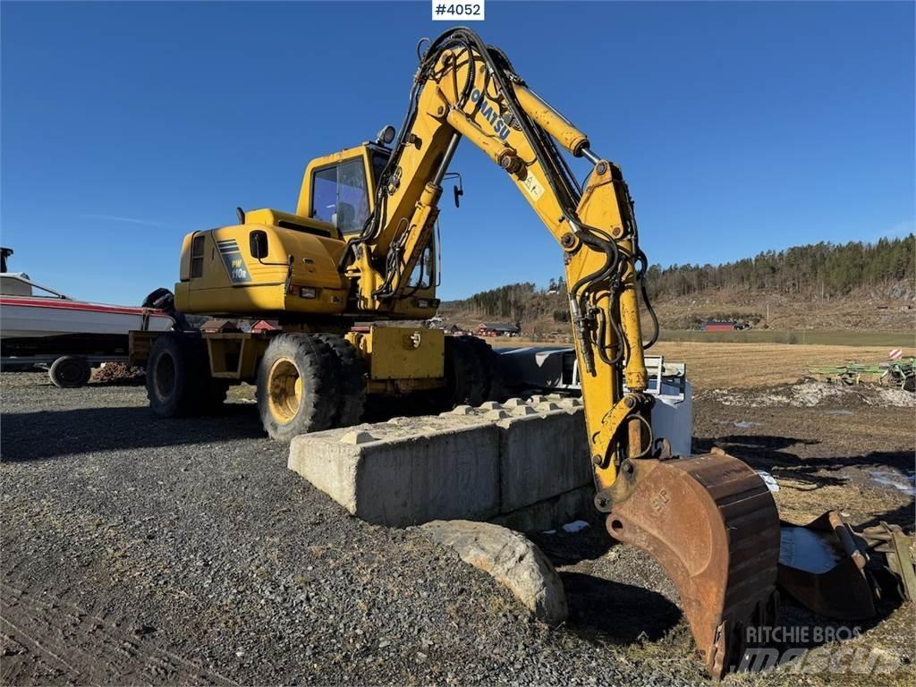 Komatsu PW 110R Гусеничні екскаватори