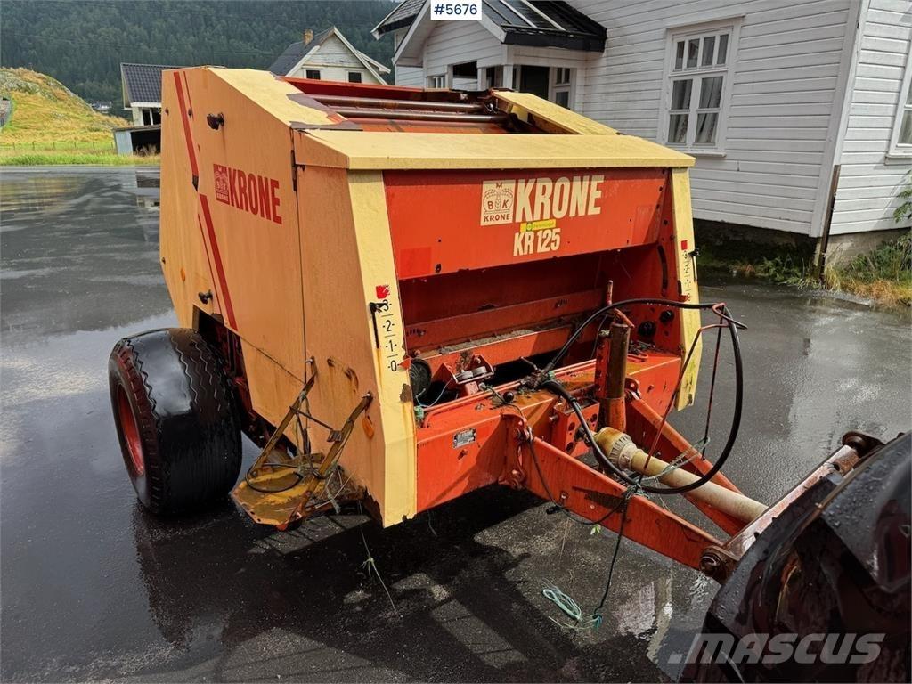 Krone KR 125 Інше збиральне обладнання