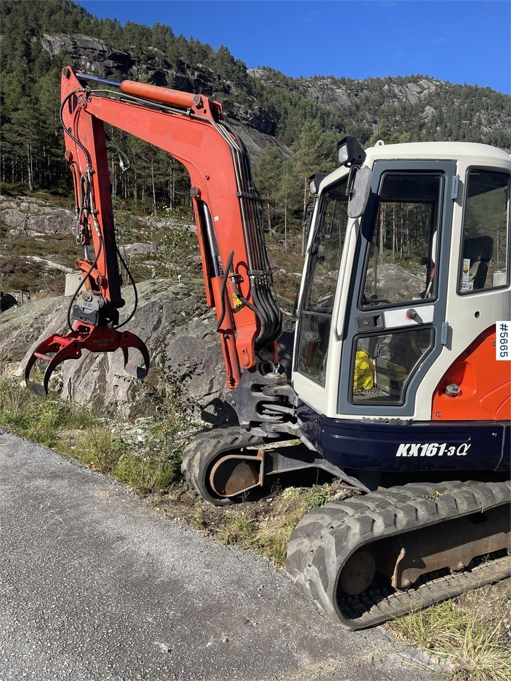 Kubota KX 161-3 Гусеничні екскаватори