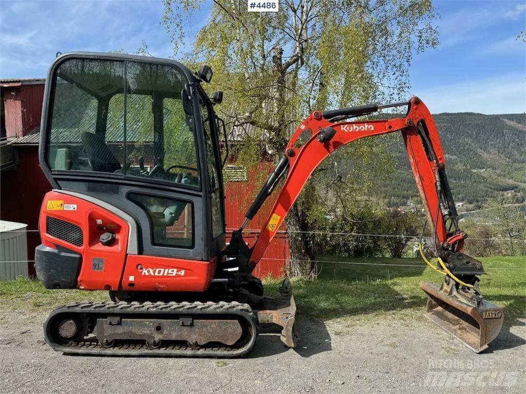 Kubota KX019 Гусеничні екскаватори