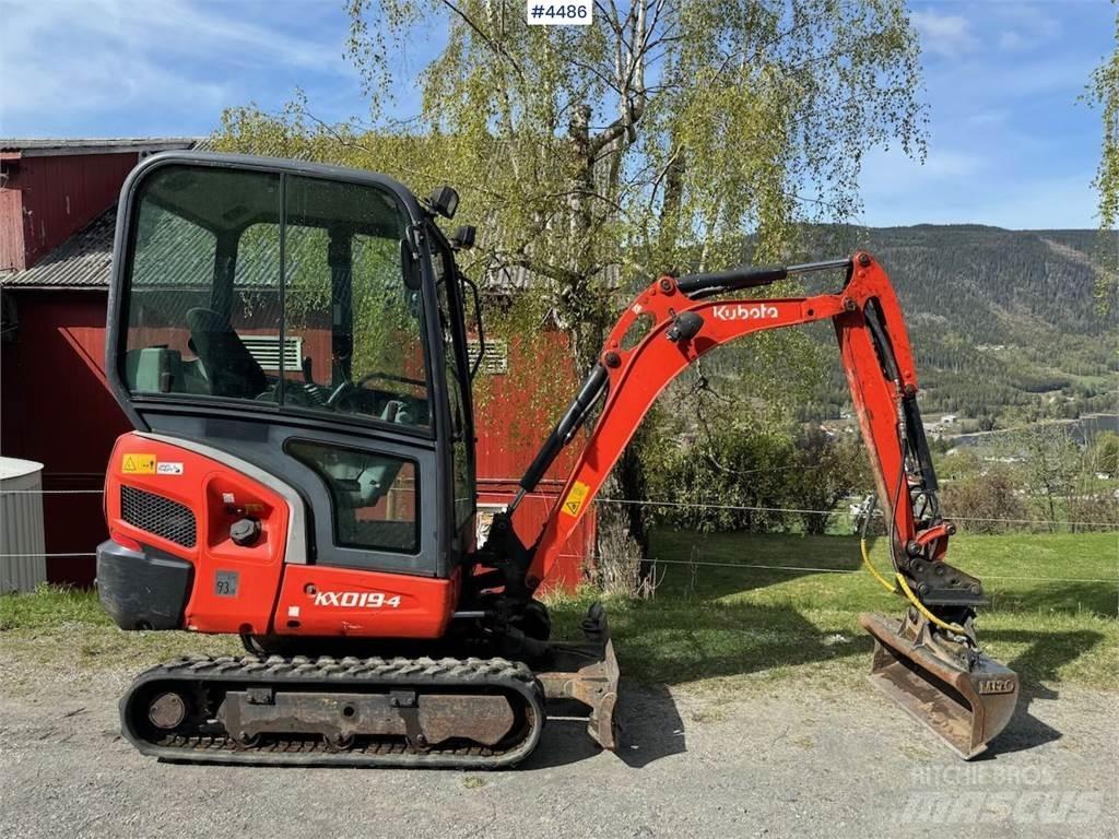 Kubota KX019 Гусеничні екскаватори