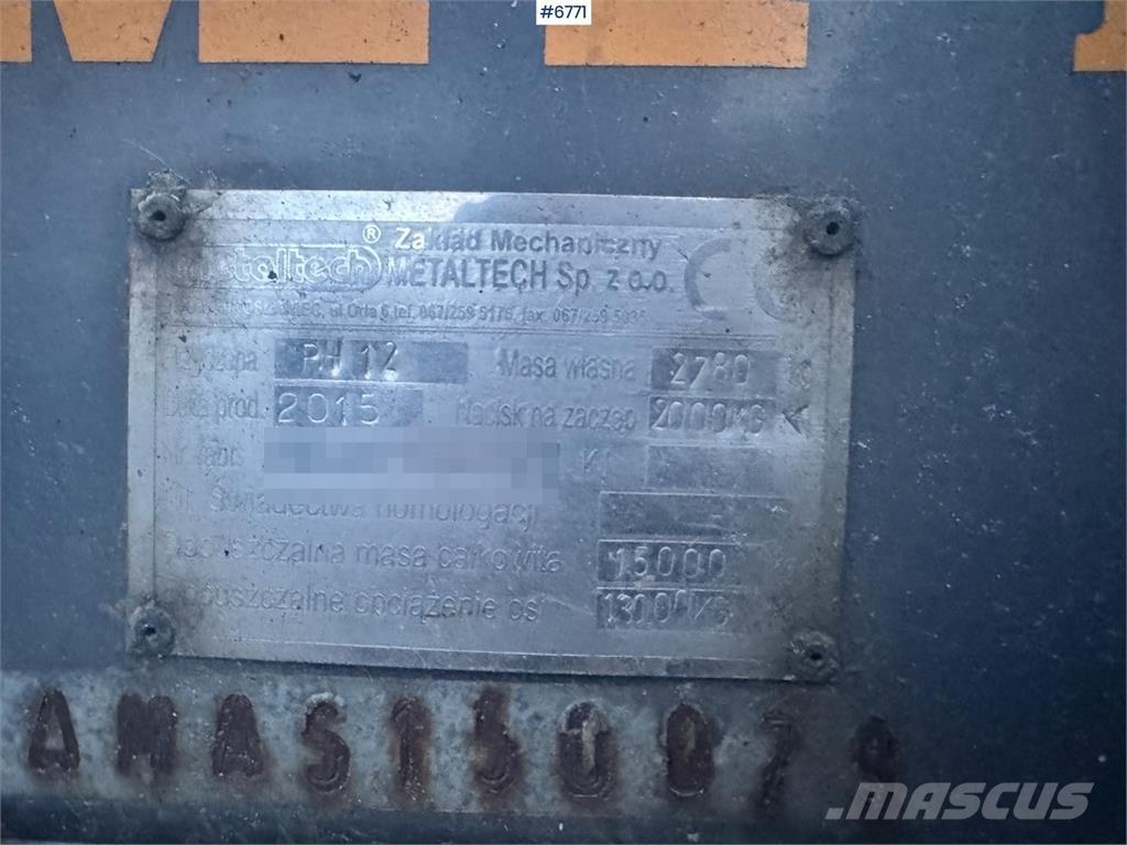 Metaltech PH-12 Причепи перевантажувачі зерна