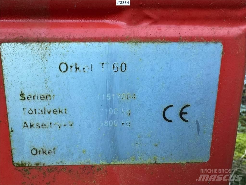 Orkel T60 Причепи перевантажувачі зерна