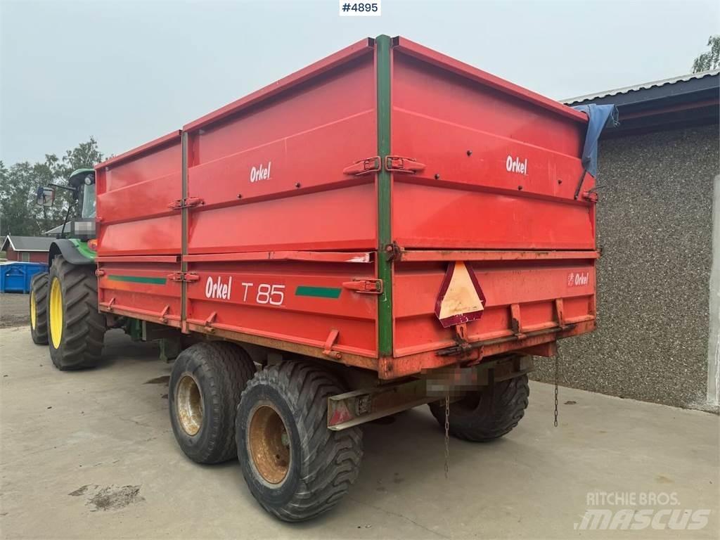 Orkel T85S henger Причепи перевантажувачі зерна