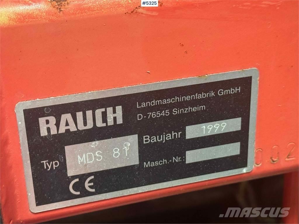 Rauch MDS 81 Сівалки