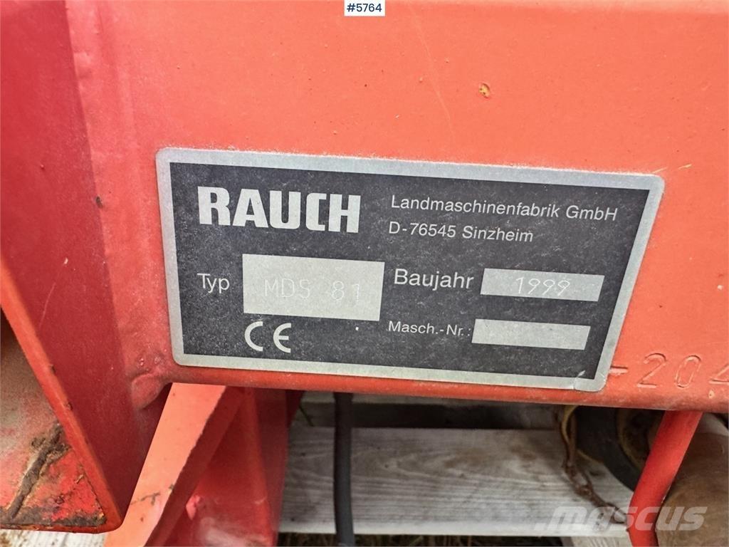 Rauch MDS 81 Сівалки