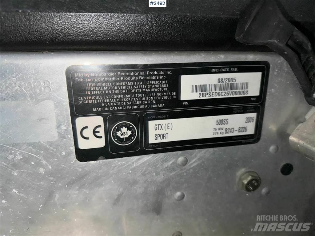 Ski-doo GTX Всюдиходи