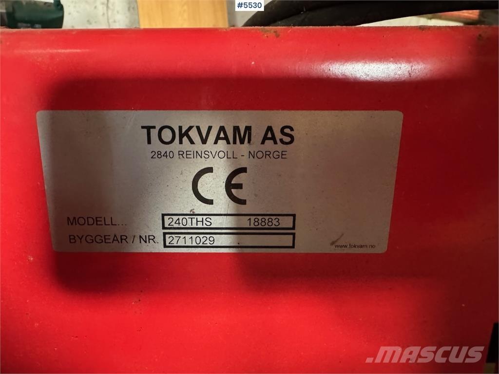 Tokvam 240 THS Снігоочищувальні ножі та плуги