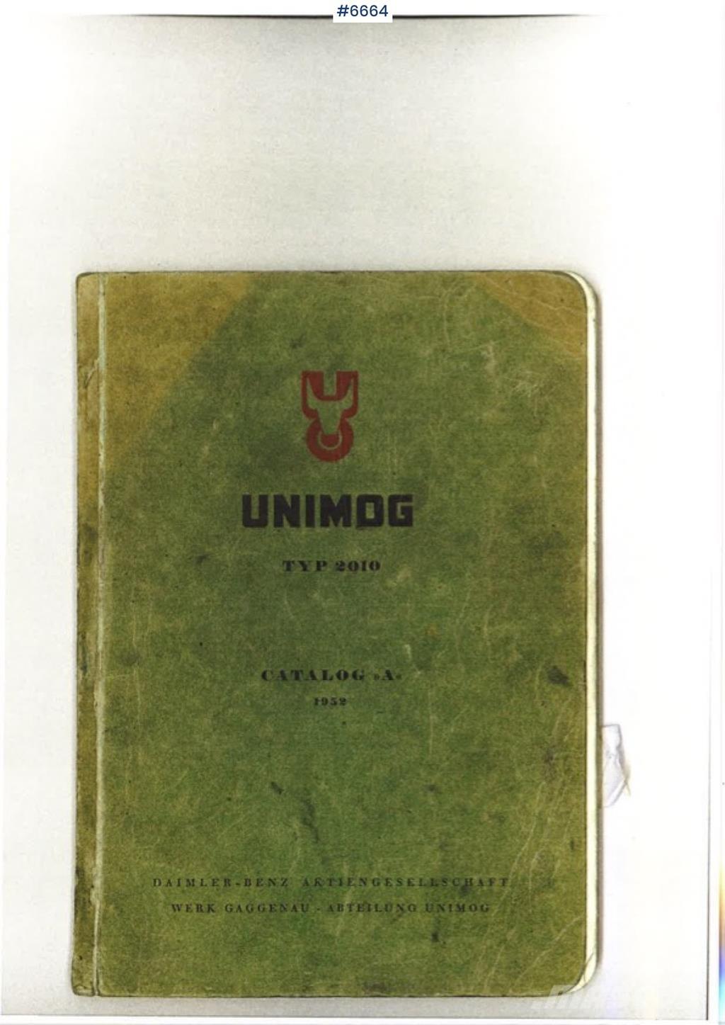 Unimog Typ 2010 Вантажівки / спеціальні