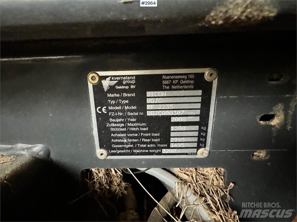 Vicon RF2235 Інше обладнання для фуражних комбайнів