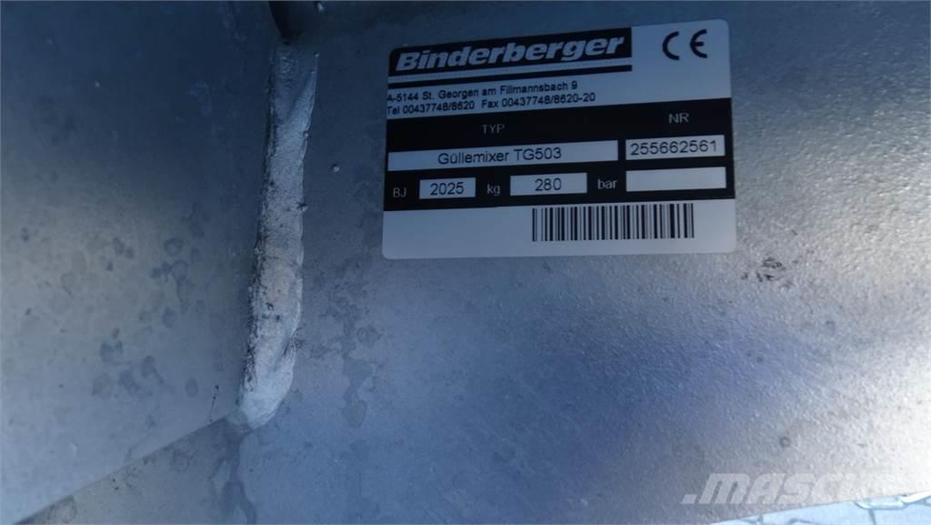 Binderberger T 503 Інші машини для розсіювання добрив