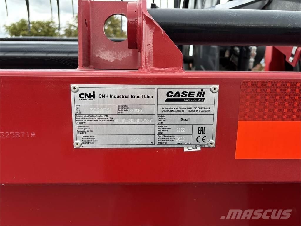 Case IH 3020 Додаткове обладнання для збиральних комбайнів