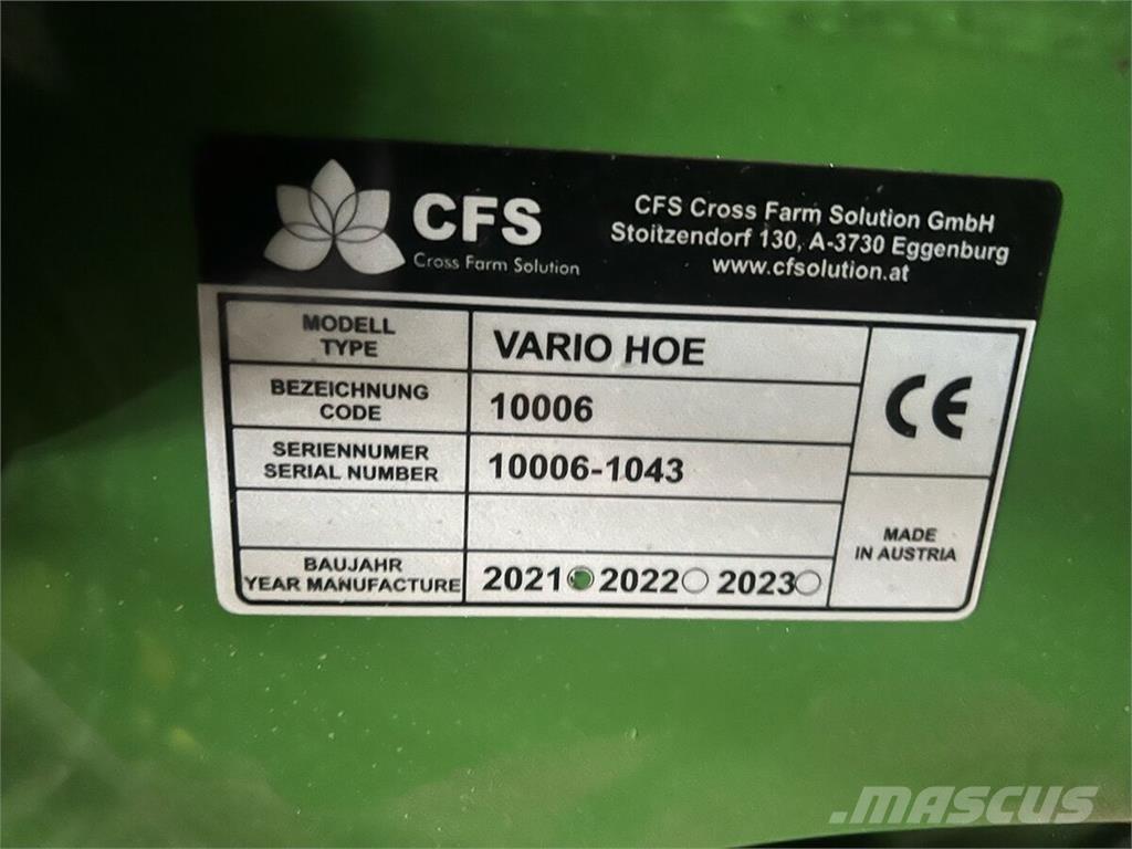  CFS Varihoe 620 Інші сівалки