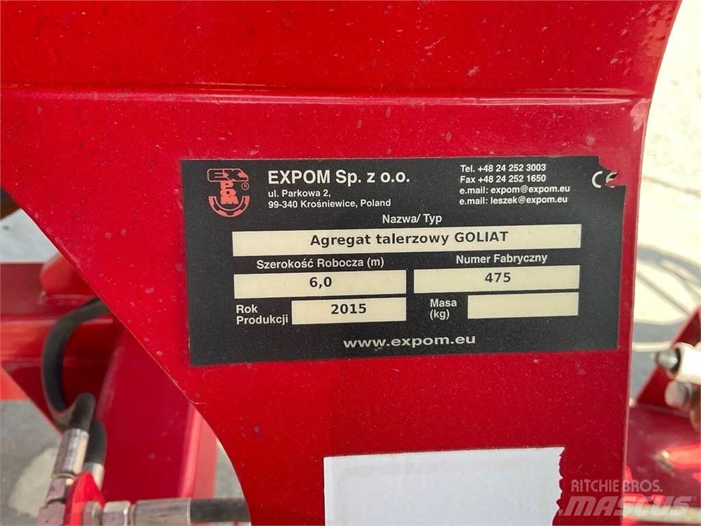 Expom Goliat 6m Дискові борони