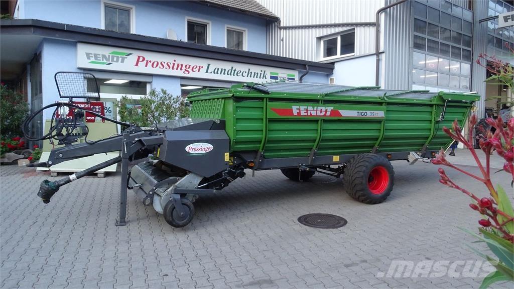 Fendt Tigo Причепи із самозавантаженням