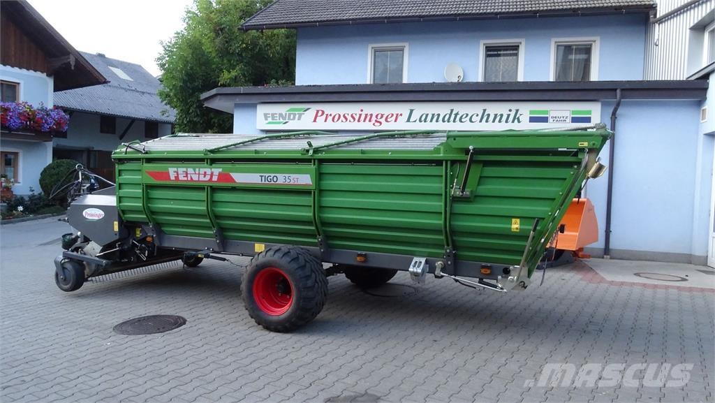 Fendt Tigo Причепи із самозавантаженням