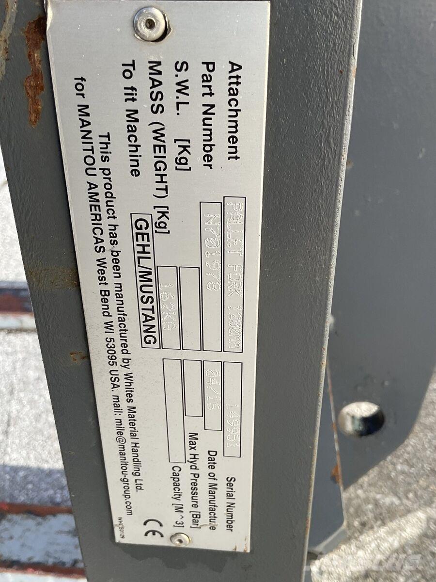 Gehl Palettengabel Телескопічні навантажувачі