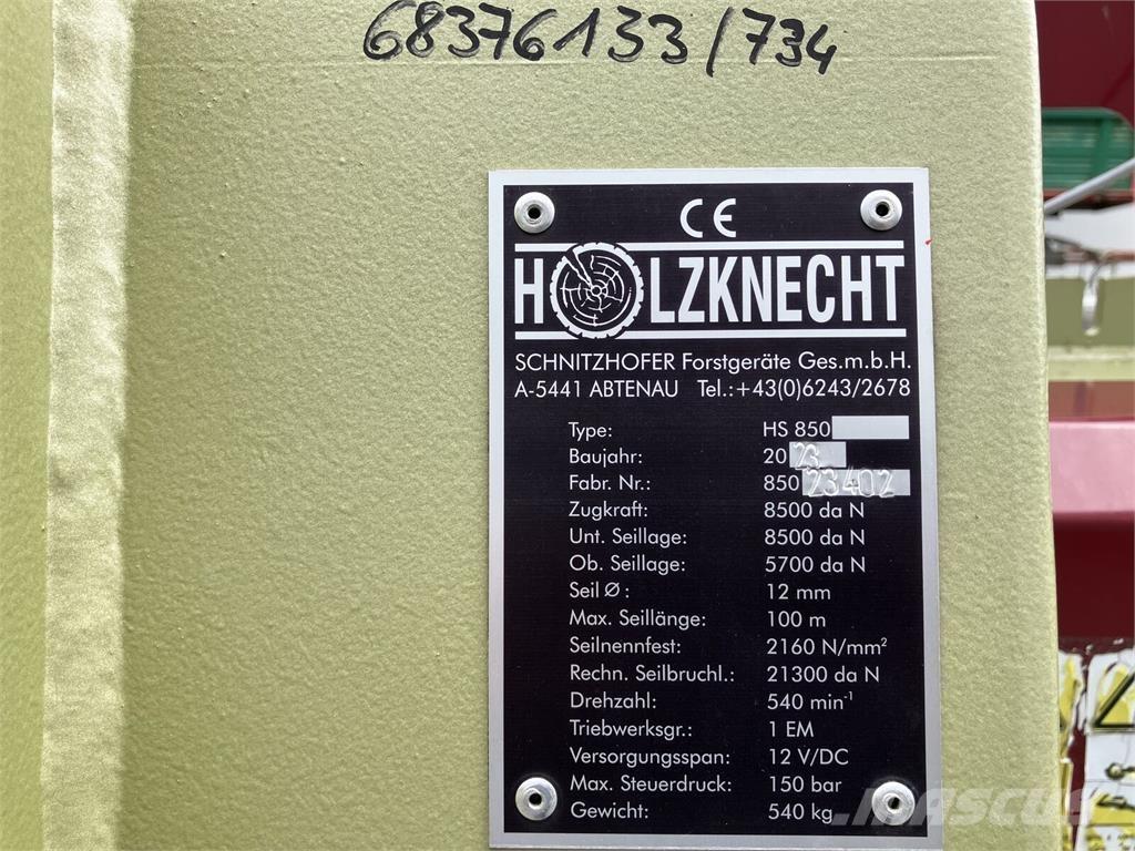 HOLZKNECHT HS 850 Лебідки