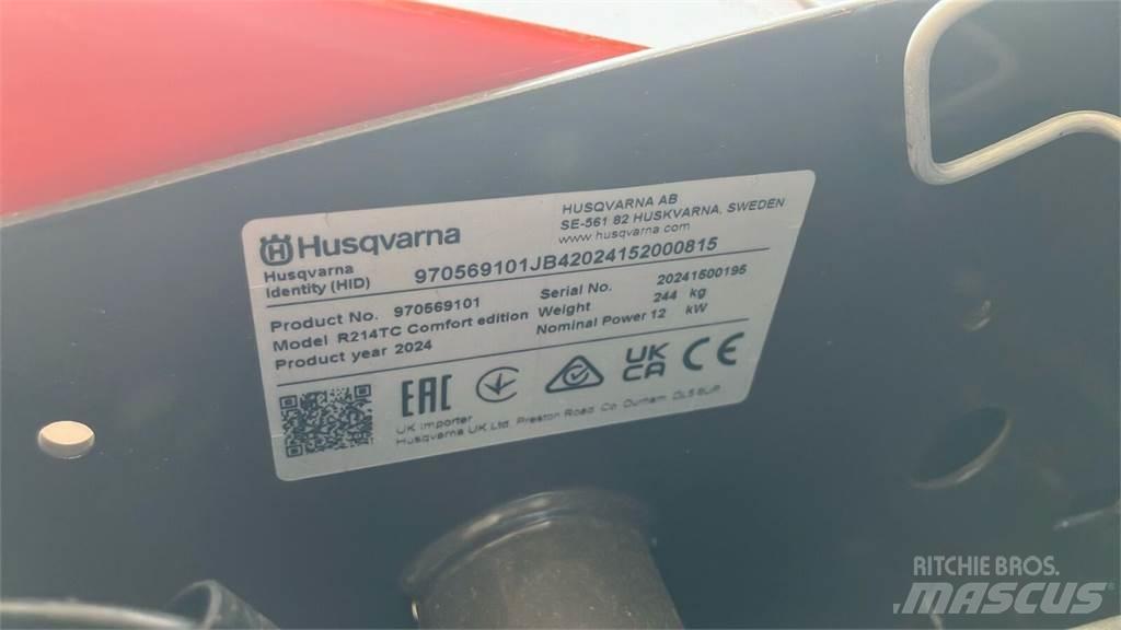 Husqvarna R 214TC Комунальна техніка - Інші