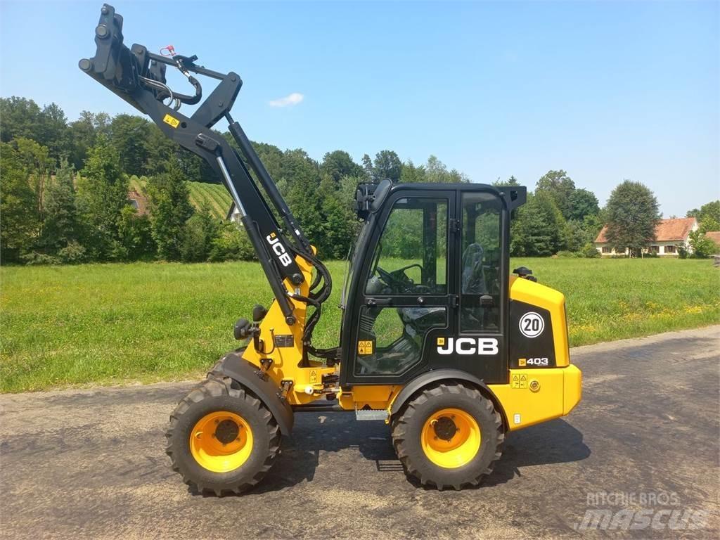 JCB 403 Agri Фронтальні навантажувачі та екскаватори