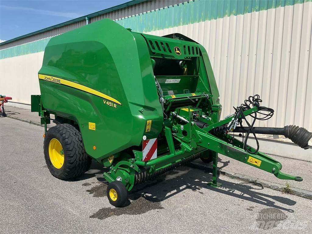 John Deere V451R Рулонні прес-підбирачі