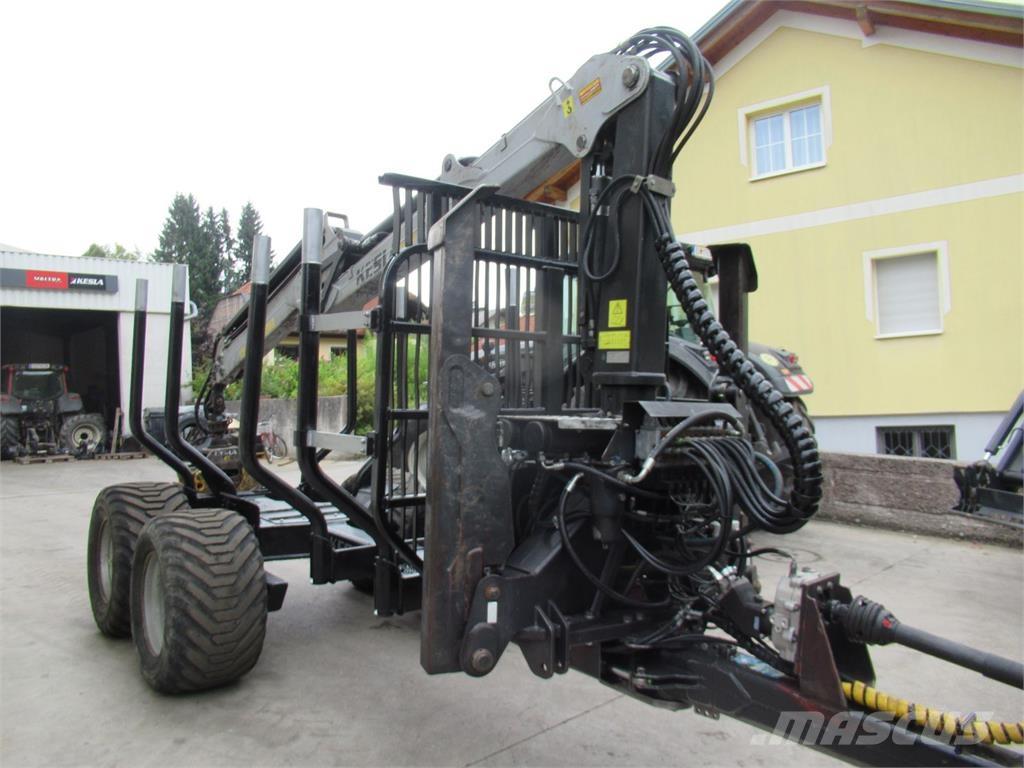 Kesla 102ND+305T Лісові причепи